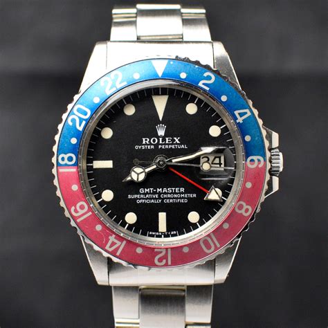 rolex gmt pepsi anni 70|rolex blue and red pepsi.